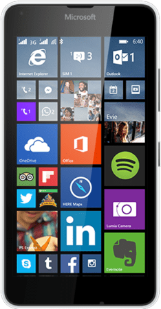 Microsoft Lumia 640 Dual SIM, biely
