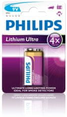 Philips 9V 1ks Lithium Ultra (6FR61LB1A/10)