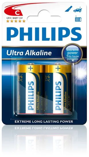 Philips C 2ks Ultra Alkaline (LR14E2B/10)