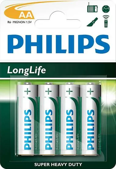 Philips AA 4ks LongLife (R6L4B/10)