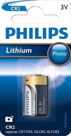 Philips CR2 1ks Lithium Photo (CR2/01B)
