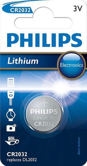 Philips CR2032 1ks Lithium (CR2032/01B)