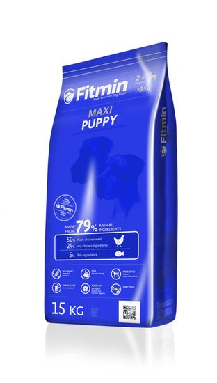 Fitmin Maxi Puppy 15 kg + 2 kg Zadarmo