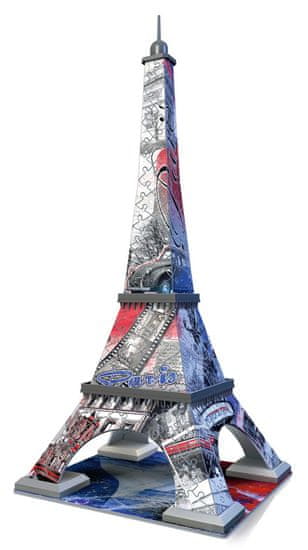 Ravensburger Eiffelova věž Vlajková edice 216 dílků