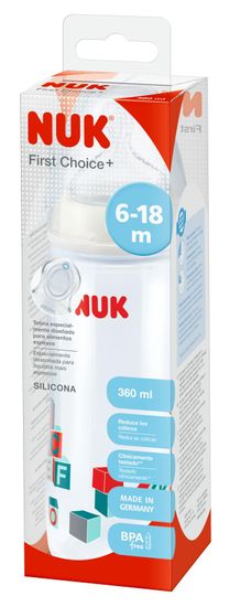 Nuk FC+ PP Extra veľká fľaša pre kašovitú stravu