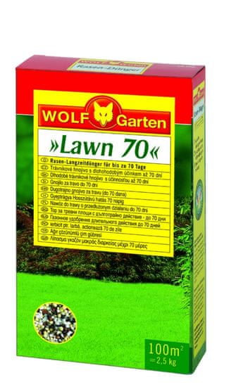 Wolf - Garten Trávníkové hnojivo LX-MU 250
