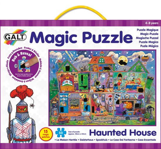 GALT Magické puzzle - strašidelný dom 2