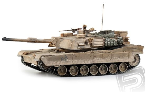 Hobby Engine RC Tank - M1A2 Abrams 1:16, 2.4GHz, patinovaný