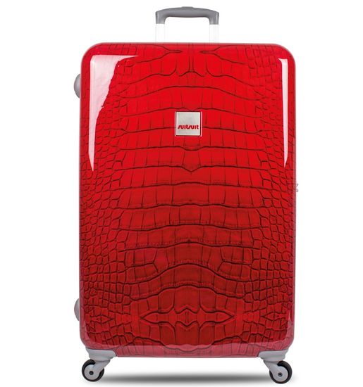 SuitSuit Cestovný kufor TR-1210/3-70 - Red Crocodile