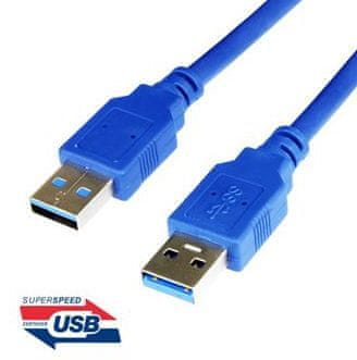 Vigan USB 3.0 A-A kábel, M/M