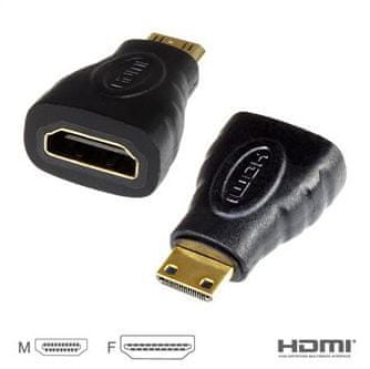 Vigan Redukcia HDMI A - HDMI mini C, M/F