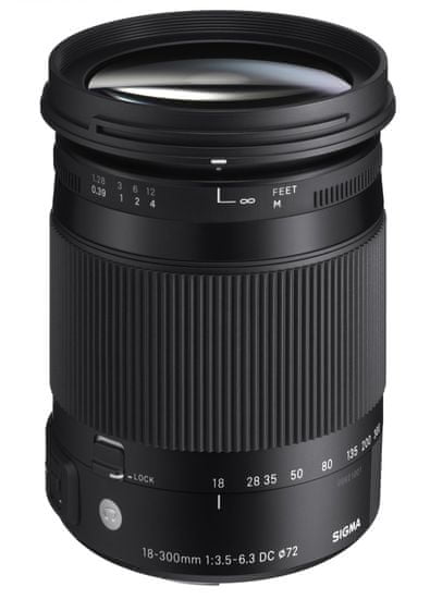 Sigma 18-300/3,5-6,3 DC MACRO OS HSM Contemporary pre Nikon F + 4 roky záruka