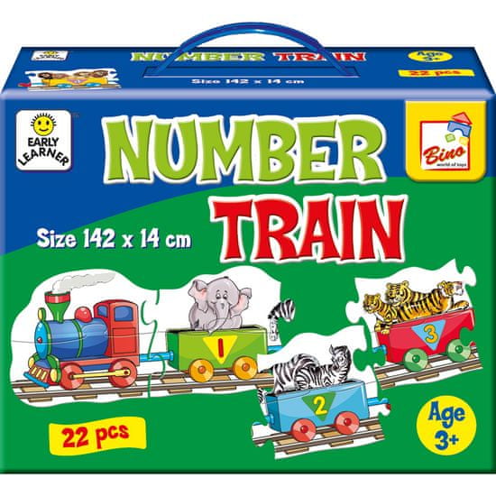Bino Puzzle vlak s číslami