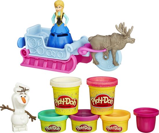 Play-Doh Frozen dobrodružstvo na saniach