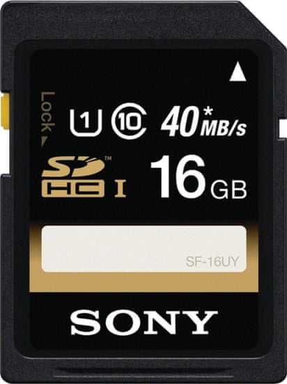 SONY SDHC 16GB (class 6) 30MB/s
