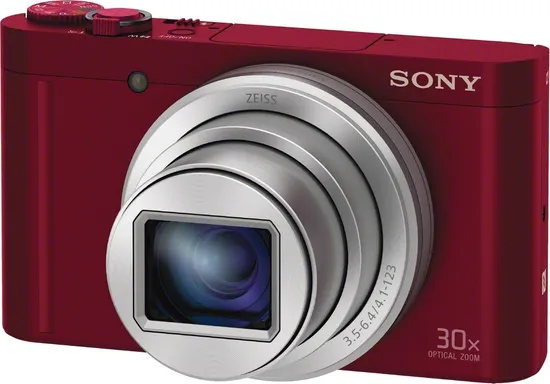 SONY CyberShot DSC-WX500 Red (DSCWX500R.CE3)