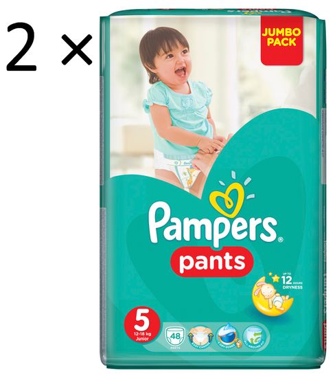 Pampers ActivePants 5 Junior Jumbo Pack 2 × 48 ks