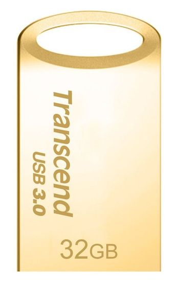 Transcend JetFlash 710 32GB, USB 3.0, zlatý