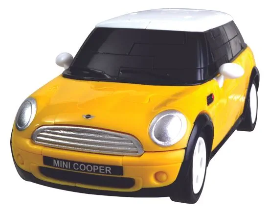 Albi 3D Puzzle auto - MiniCooper žlté