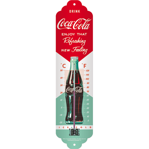 Postershop Teplomer Coca-Cola (Fľaša)