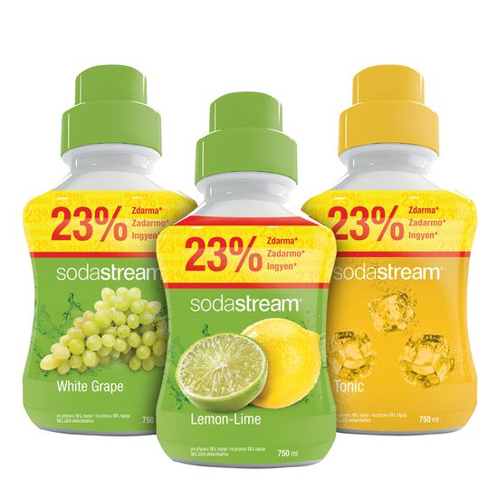 SodaStream Sada Lemon/Víno/Tonic 750 ml