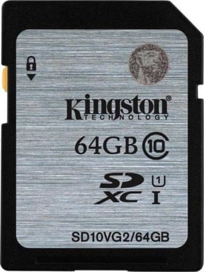 Kingston SDXC 64 GB 45 MB/s UHS-I (SD10VG2/64GB)