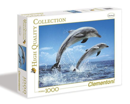 Clementoni Puzzle 1000 dielikov - delfíny