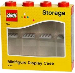 LEGO Zberateľská skrinka na 8 minifigúrok- černá