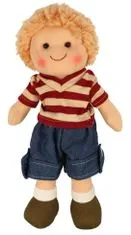 Bigjigs Toys Látková bábika Harry 25 cm