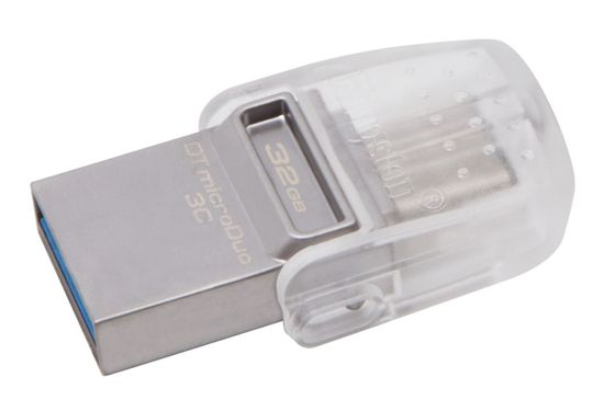 Kingston DataTraveler MicroDUO 3C 32GB / USB 3.1 / Type-C OTG (DTDUO3C/32GB)