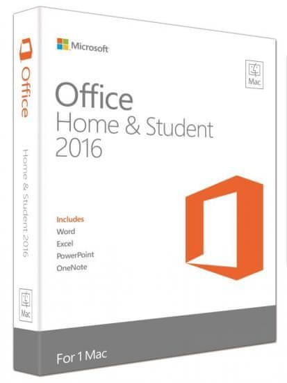 Microsoft Office Mac 2016 pro domácnosti ENG (GZA-00695)