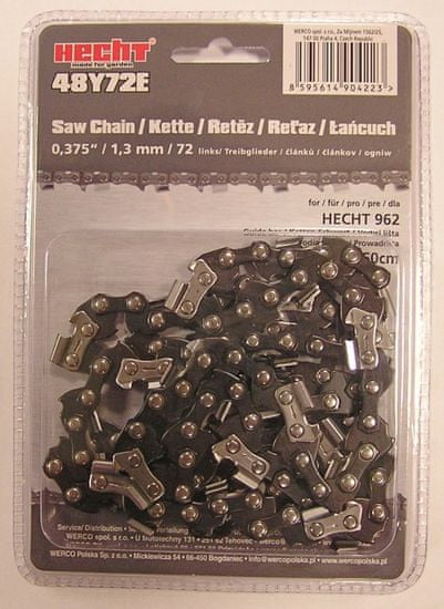 Hecht Reťaz 3/8" - 1,3 mm, 72 článkov (48Y72E)