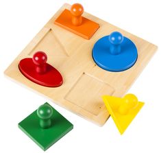 Montessori Puzzle – geometrické tvary