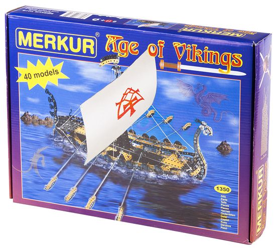 Merkur Age of Vikings 40 modelov 1350ks