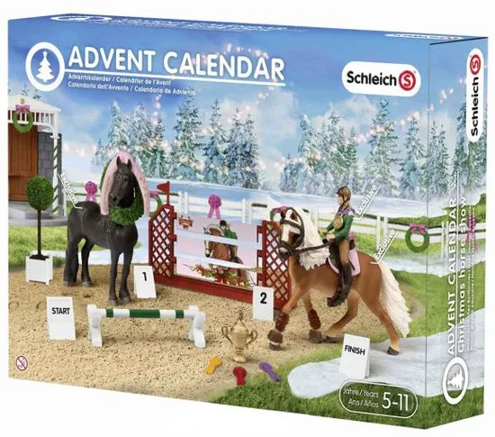 Schleich Adventný kalendár 2015 - Kone