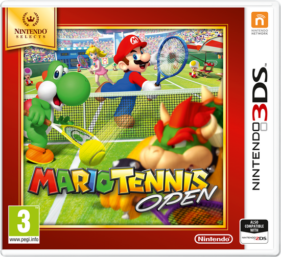 Nintendo 3DS Mario Tennis Open (Select)