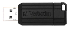 VERBATIM Store n Go Pinstripe 8GB čierny (49062)
