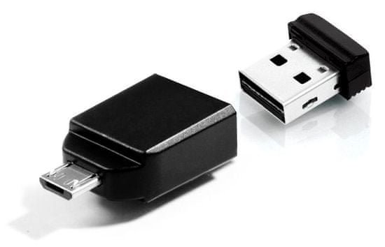 VERBATIM OTG 16GB NANO Store'n'Go s micro USB adaptérom