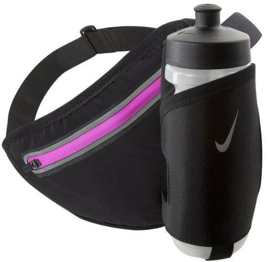 Nike Lean 22 Oz Hydration Waistpack Black/Pink Pow Unisex