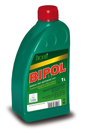 Bipol Bioolej 1 l, mazanie reťazí a líšt (BIPOL 1L)