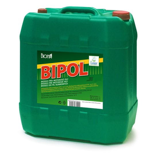 Bipol Bioolej 10 l, mazanie reťazí a líšt (BIPOL 10L)