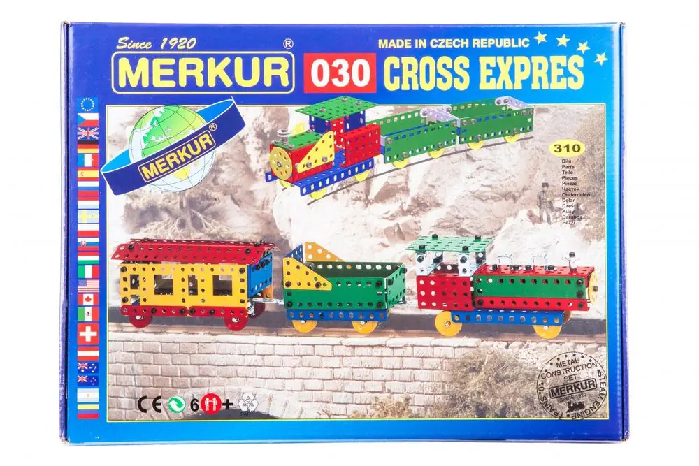 Merkur Stavebnica 030 Cross expres 10 modelov 310ks