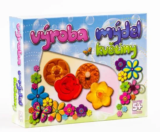 Deti Art Výroba mydiel - Kvety