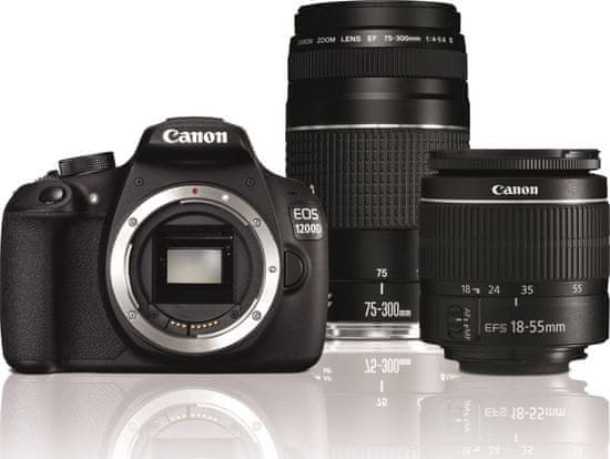 Canon EOS 1200D + 18-55 DC III + 75-300 DC III