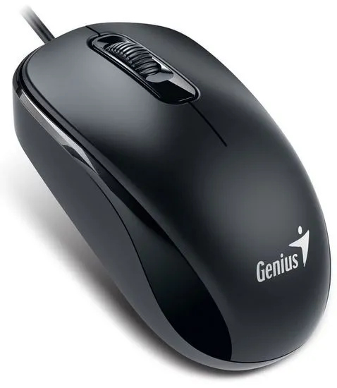 Genius DX-110, drôtová, 1000 dpi, USB, čierna (31010116107)