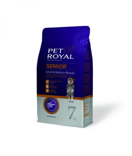 Pet Royal Senior Dog Small and Medium Breed 7 kg