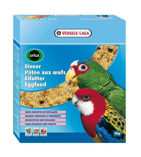 Versele Laga Eggfood dry for Parrots and Large Parakeets - pre stredné a veľké papagáje 4 kg EXPIRACE 18.03.2023