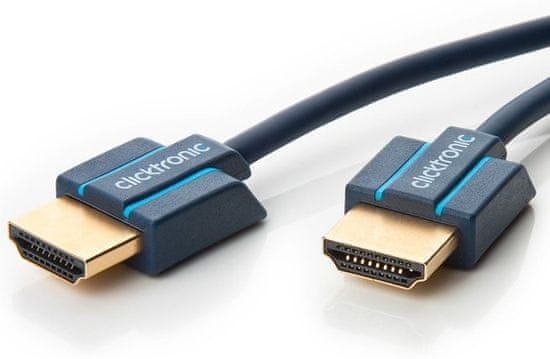 ClickTronic HQ OFC HDMI High Speed kábel, M/M, 3 m