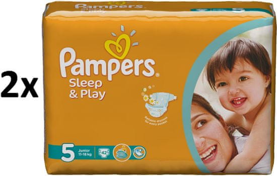 Pampers Sleep&Play Economy 5 Junior - 84 ks