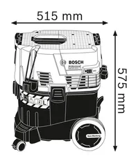 BOSCH Professional Vysávač na mokré / suché vysávanie GAS 35 L SFC plus